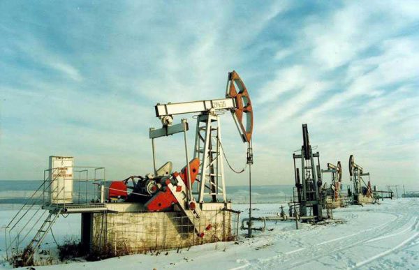 Куст нефтяных скважин